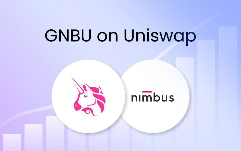 Nimbus listeleme ve dağıtım duyurusu – Uniswap