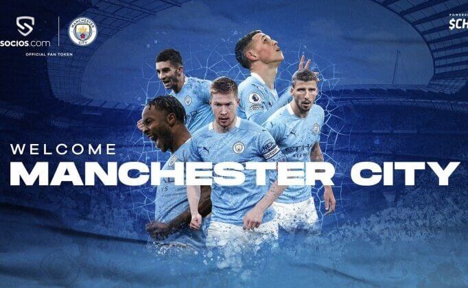 Socios taraftar tokenlerine Manchester City eklendi