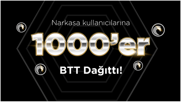 Narkasa.com, kullanıcılarına 1000’er BTT (BitTorrent) dağıttı!