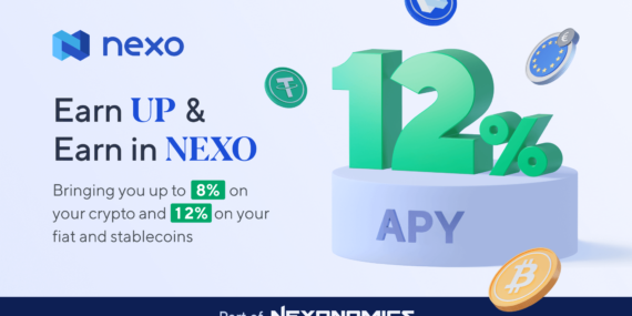 Earn UP ve Earn in NEXO ile %12’ye Varan Yıllık Faiz Getirisi