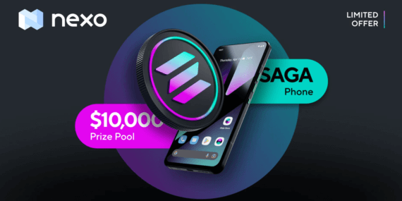 Nexo ile 10.000$’lık Ödül Havuzundan veya Saga Telefon kazanın