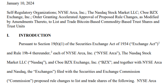 SEC’den spot Bitcoin ETF’lerine onay geldi