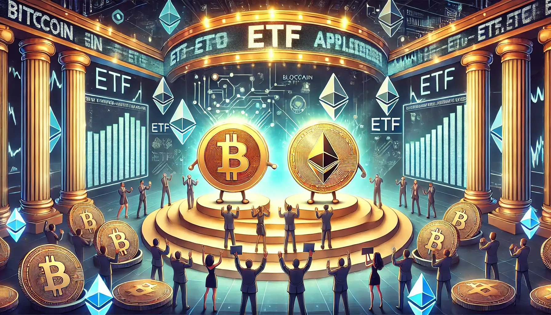 Bitcoin ve Ethereum Sahnesinde ETF Onayları ve Yatırımcıların Coşkusu