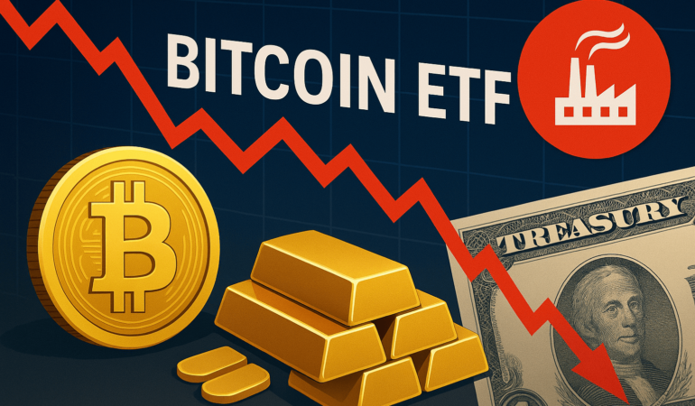 Bitcoin ETFlerinden para çıkışı