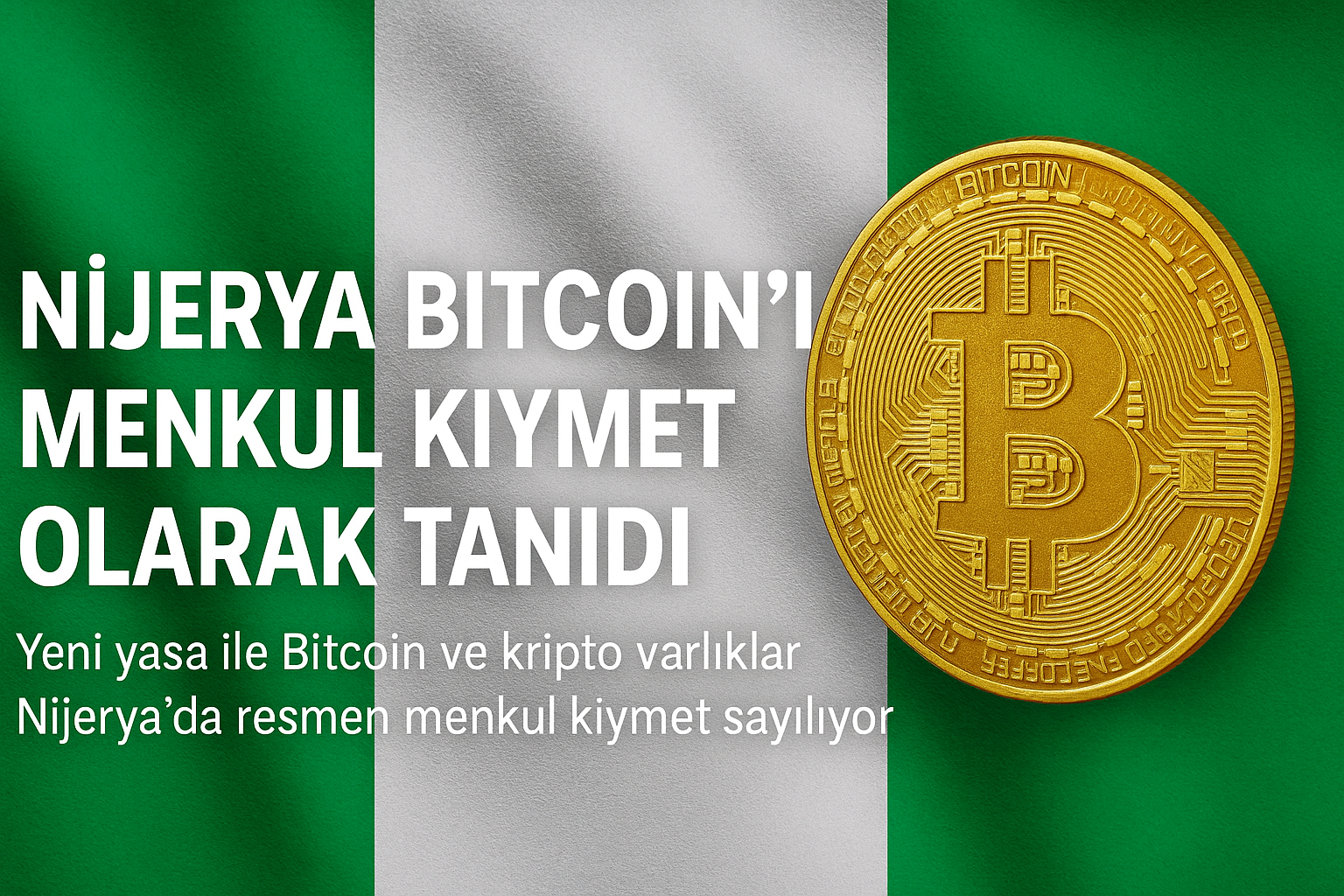 Nijerya Bitcoini Menkul Kıymet Olarak Tanıdı