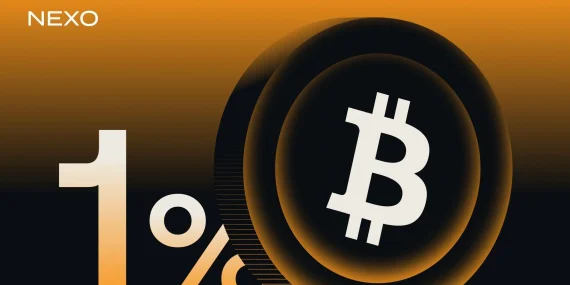 Hesabınızı Nexo’ya Fonlayın ve %1 Bitcoin Eşleşmesi Kazanın